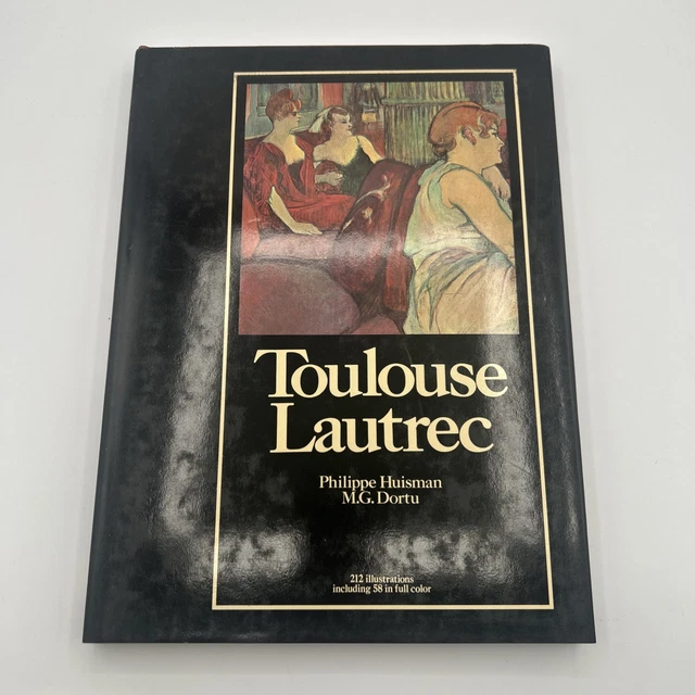 TOULOUSE LAUTREC ART Book, Philipe Huisman $25.00 - PicClick