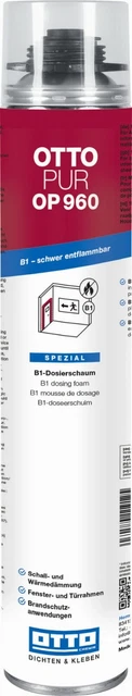 OTTOPUR OP960 750 ml Mousse de dosage B1 retardateur de flamme