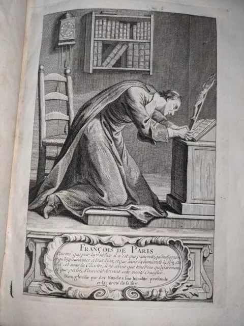 livre ancien- De Montgéron - La vérité des miracles de M. De Paris - 1737 -E.O