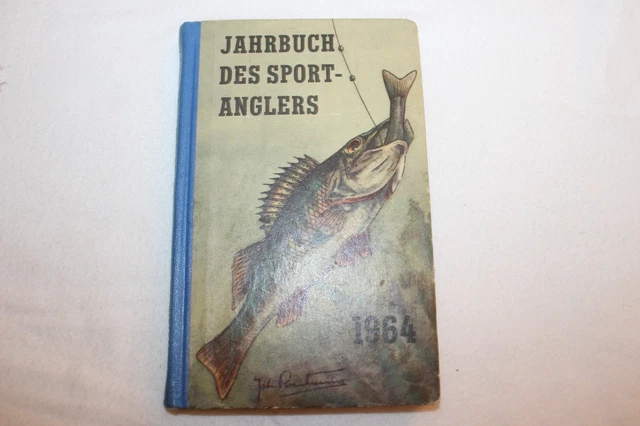 Jahrbuch Des Sport-Anglers 1966 - Annuaire De Pêche Sportive Vintage, édition Collector