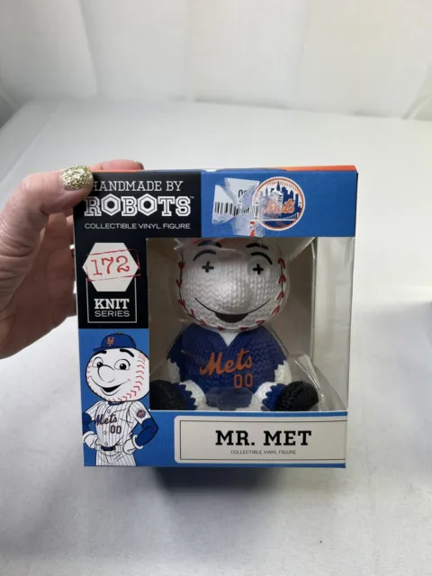 2023 Mr Met Knit Series Vinyl Figure  SGA Handmade by Robots Mascot NY Mets 172
