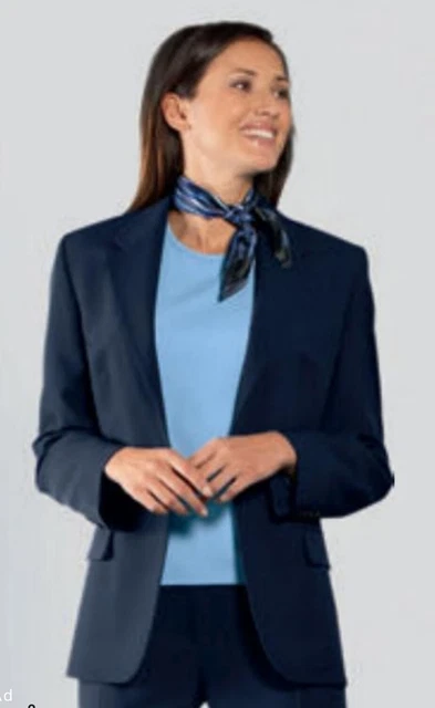 SIMON JERSEY BLACK Ladies Banqueting Jacket Hospitality Catering