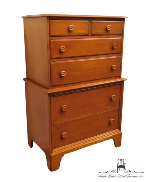DAVIS CABINET Co. Colonial Style Solid Hard White Mountain Maple 34" Chest on... 3