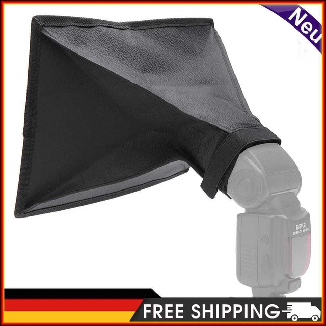 20x30 cm Difusor de Luz de Flash Softbox Plegable Speedlight Caja de Luz Suave Universal