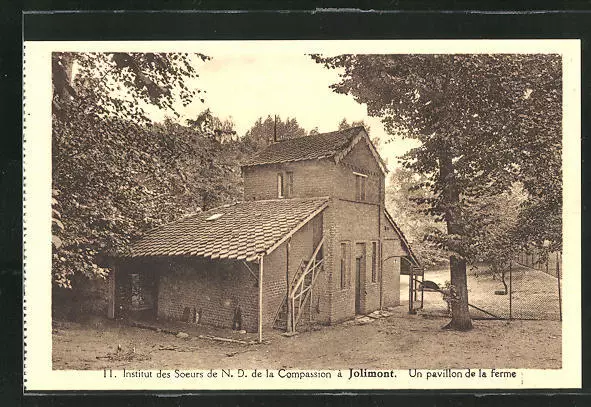 CPA Jolimont, Institut des Soeurs de N.D. de la Compassion, un pavillon de la f