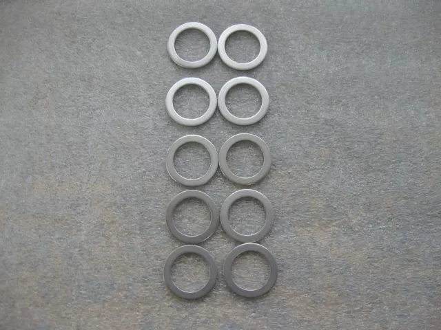 10 Pc 18Mm Trans Oil Drain Plug Crush Washer (P/N 90471-Px4-000)For Honda/Acura