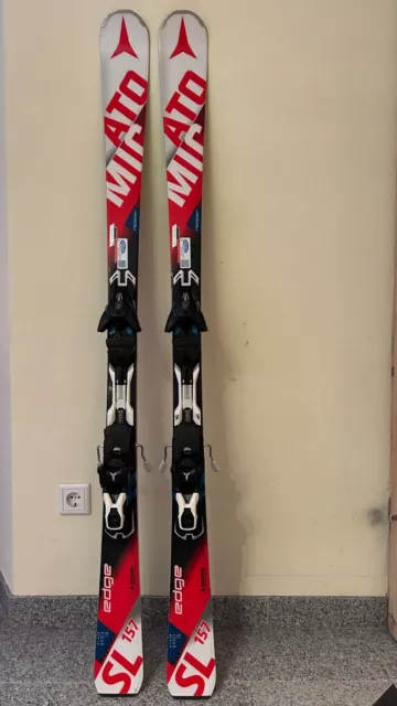 ATOMIC Redster Titanium Race Rocker SL  157 cm lang  mit  X12  Bindung,