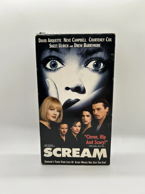 SCREAM VHS, 1997 Wes Craven Neve Campbell Horror EUR 13,27 - PicClick FR