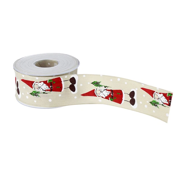 2 rollen von Band Cartoon DIY Geschenk Band Weihnachten Band Verpackung Streifen 9