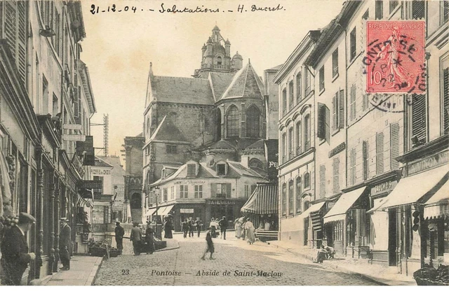 95 Pontoise #As30042 Abside De Saint Maclou