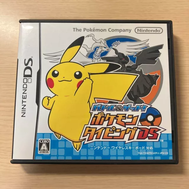 Pokemon Battle & Get! Pokemon Typing Nintendo DS japanisch getestet