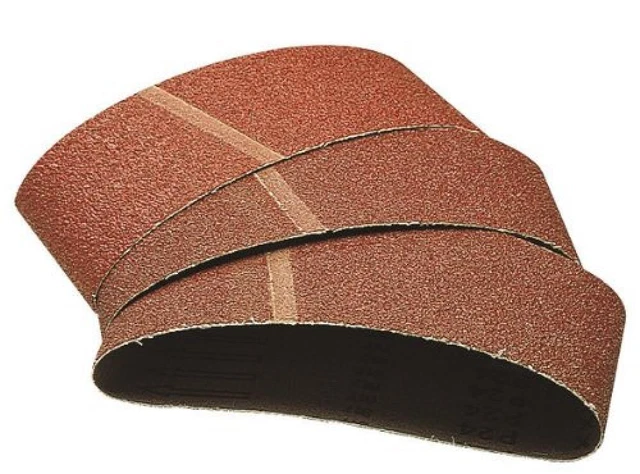 Wolfcraft 1899100 - Nastri di tela abrasiva, grana 40-80-120 - NUOVO
