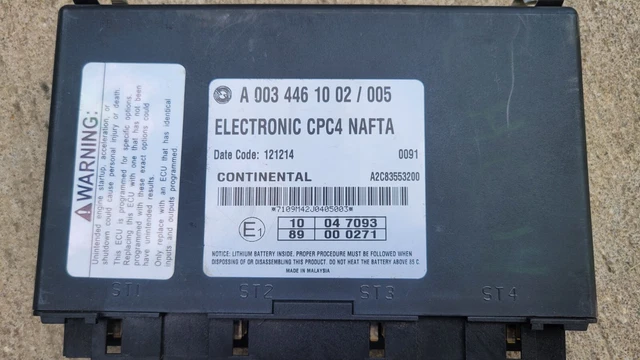 Freightliner Cascadia Electronic CPC4 CPC NAFTA Module A 003 446 10 02 / 005