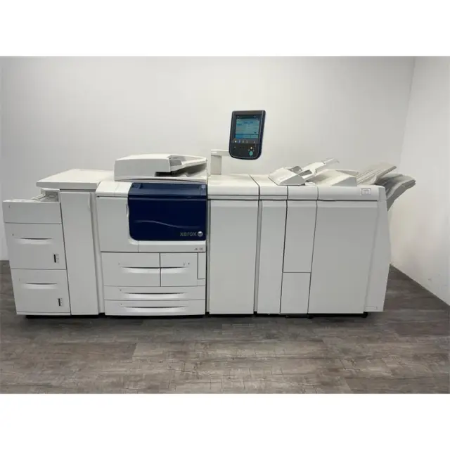 Xerox D136 inkl. Finisher, Zuschießeinheit, Paperdeck MwSt. ausw.