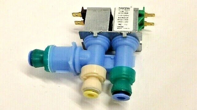 Whirlpool Refrigerator Water Inlet Valve WPW10312696 B119 Whirlpool Refrigerator Water Inlet Valve WPW10312696 B119