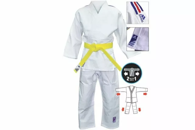 Kimono judo Adidas J250E evolution pantalon et veste taille 100-110 cm enfants