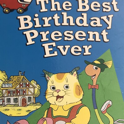 RICHARD SCARRYS THE BEST BIRTHDAY PRESENT EVER COLOR VHS 1993.Vintage