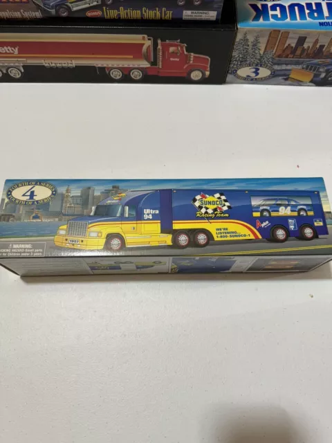 1997 Sunoco Racing Team Truck w/Racing car #4 of the series