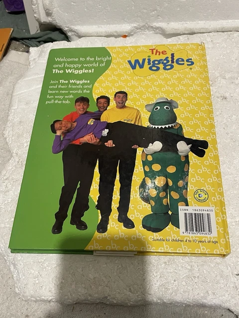 THE WIGGLES WORDS Book 2007 Original Cast Merchandise PULL TAB ‘RARE ...