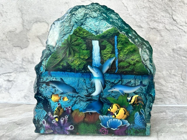CHRISTIAN RIESE LASSEN Innocence Bronze Dolphin Sculpture Limited 