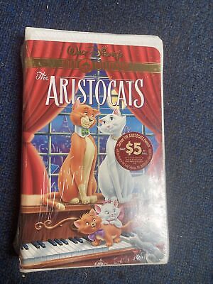 The Aristocats (VHS, 2000, Gold Collection). Brand-New Factory Sealed￼