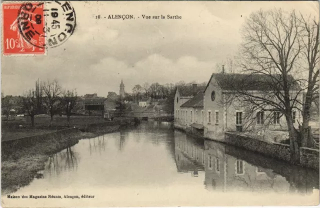 CPA ALENCON - Vue sur la Sarthe (138354)