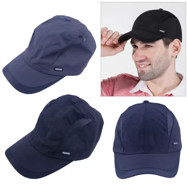 Men Outdoor Quick-drying Baseball Cap Summer Mesh Sun Visor Hat Sport Running rt