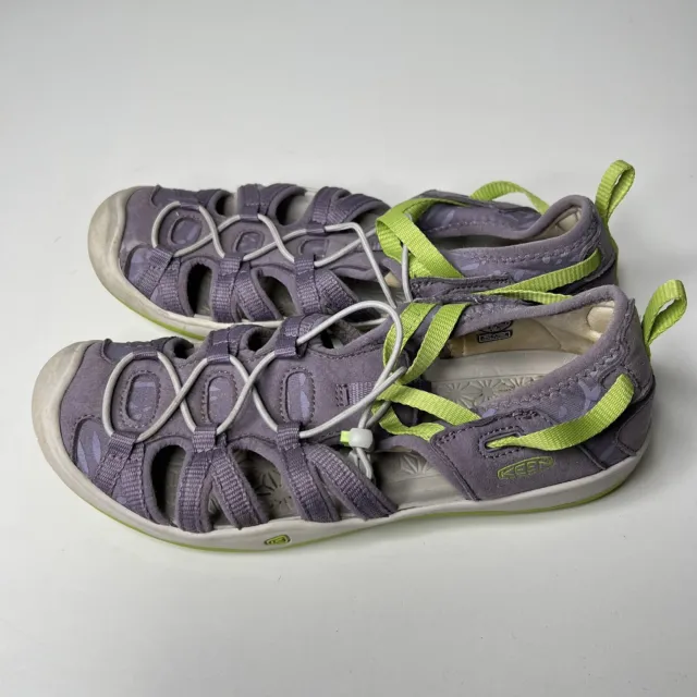 KEEN MOXIE BIG Kids Sport Sandal Water Shoes Size 4 Purple Green $16.14 ...