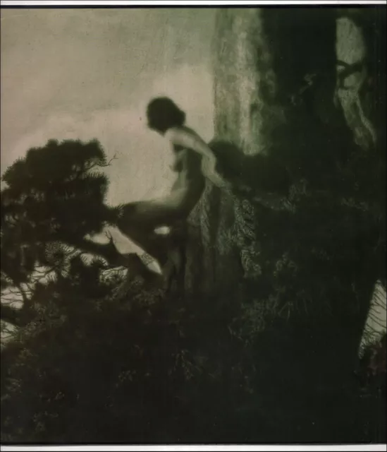 Anne Brigman The Pine Sprite, 1912. Oakland Museum California. Ancienne offset.