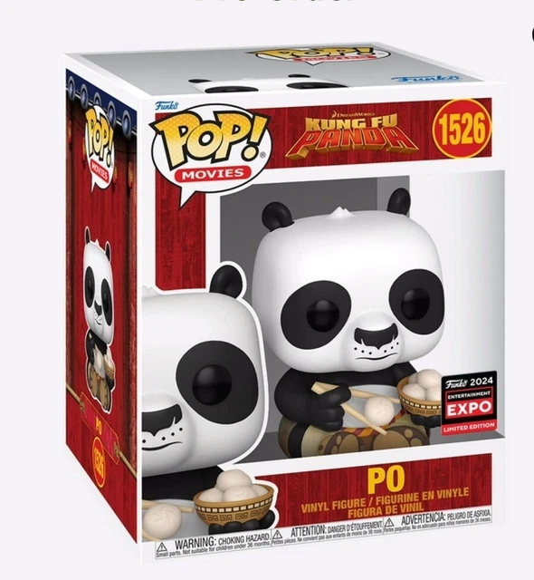 FUNKO POP KUNG Fu Panda Po C2E2 2024 Entertainment Expo with 6inch