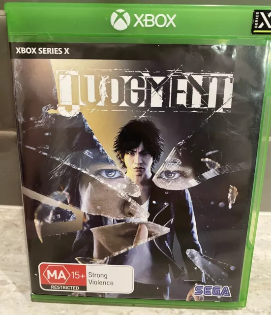 JUDGEMENT FOR XBOX Series X AUS EDITION RARE BRAND NEW 79.99