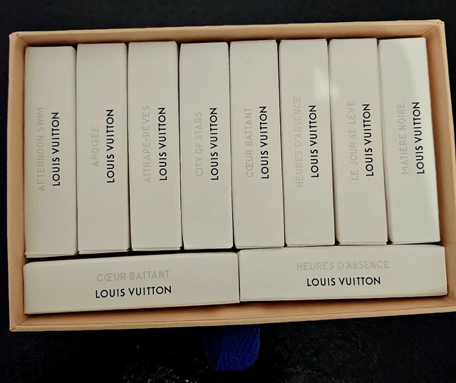 Louis Vuitton 10 Sample Perfume Box Box
