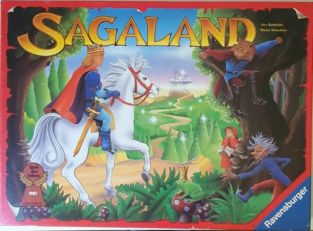 Ravensburger Spiel Sagaland, Brettspiel, Merkspiel