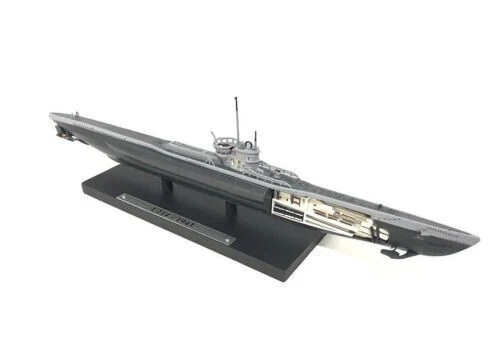 EX MAGAZINE 1:350 scale diecast U214 submarine in Black and Grey HX08 ...