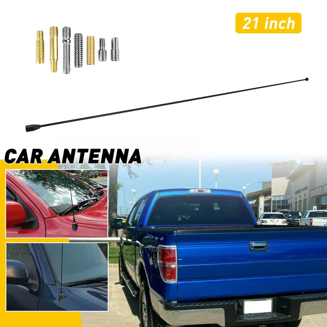 21" Long Car Radio Stereo Hidden Antenna Stealth FM AM For Truck Boat Waterproof