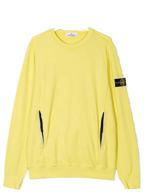 Sweat-shirt Bershka Jaune Moutarde Avec Logo Mickey Mouse - Taille XS - Occasion En Très Bon état