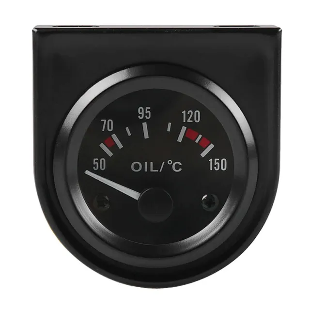 Puntatore LED 2 POLLICI 52V bianco auto olio indicatore temperatura con sensore Schwa F7X1