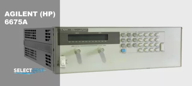 Agilent (Hp) 6675A Power Supply 2160 Watts 0-120 Volts 0-18 Amps *Look* (Ref: G)