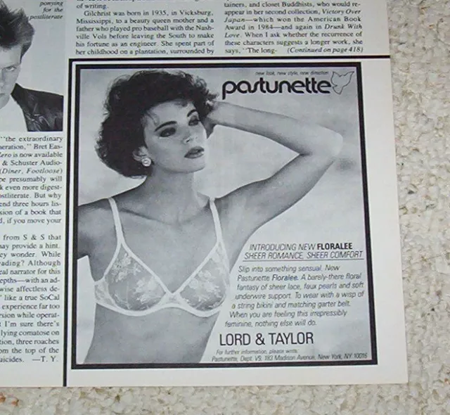 1981 ad page - JANE RUSSELL Playtex 18 Hour Bra lingerie vintage print  ADVERT