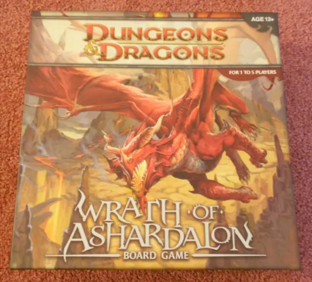 D&D Wrath of Ashardalon Board Game Adventure Series Dungeons and Dragons