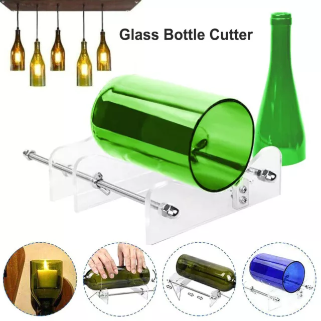 Glass Bottle Cutter Kit Beer Wine Jar Cutting Machine DIY Recycle Tool Set 2023