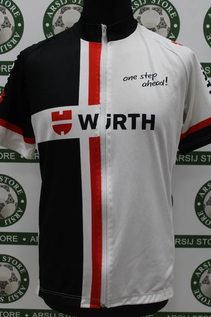 Maillot Cyclisme Wurth – Taille L – Jersey Bike Homme – Occasion