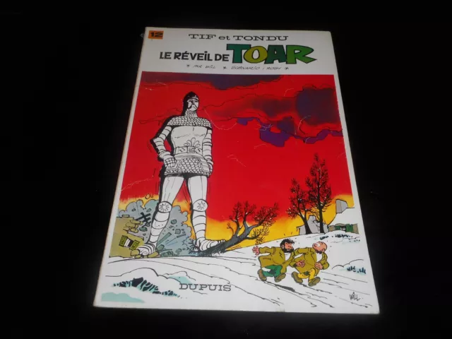 Will / Rosy : Tif et Tondu 12 : Le réveil de Toar Editions Dupuis souple 1976