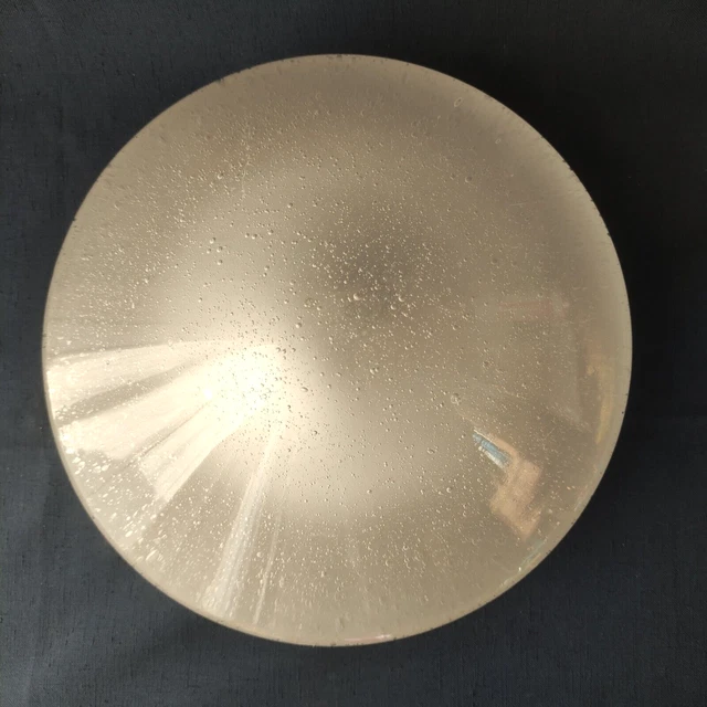 Applique Plafonnier Vintage Ismos Design Italien Murano Bullicante? Diam. 26.5Cm