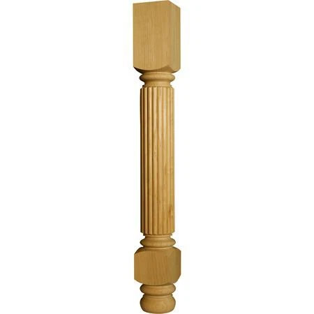OSBORNE WOOD PRODUCTS 1713C 35 1/2 x 4 Sapelo Island Leg in Cherry