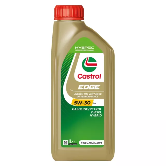 Castrol EDGE Titanium 5W-30 5W30 LL Fully Synthetic Engine Oil - 1 Litre 1L