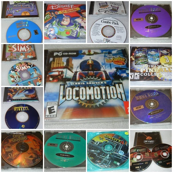 HUGE COMPUTER / PC Video Games And Software Lot - Choice - GUC #6648 $6 ...