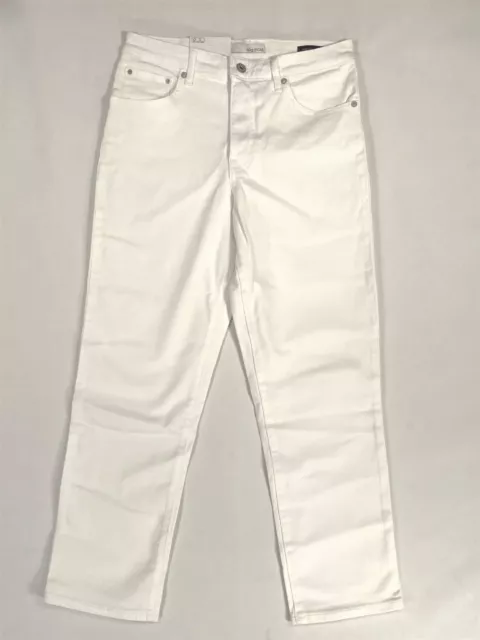 Ella Moss Ankle Jeans Womens Size 4/27 High Rise Slim Straight White