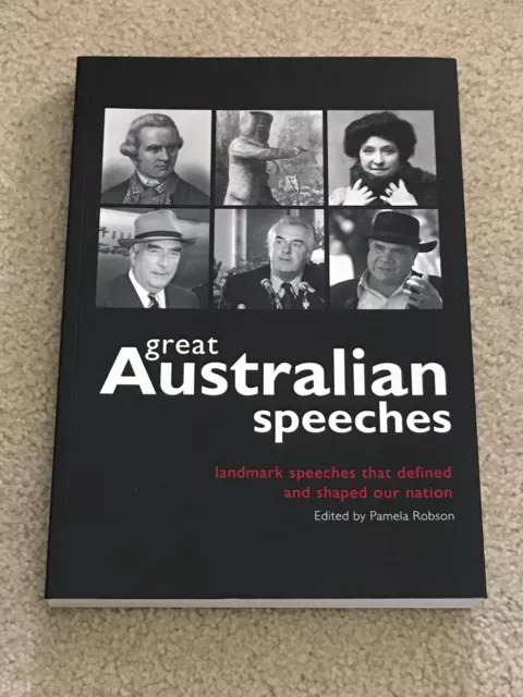 great Australian speeches Edited by Pamela Robson