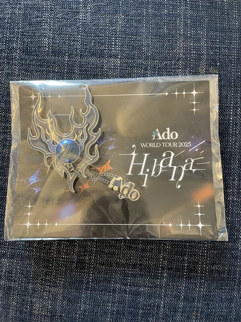 Ado Concert Merch SEALED UNOPENED ADO World Tour 2025 Hibana VIP-only Exclusive Brooch ...